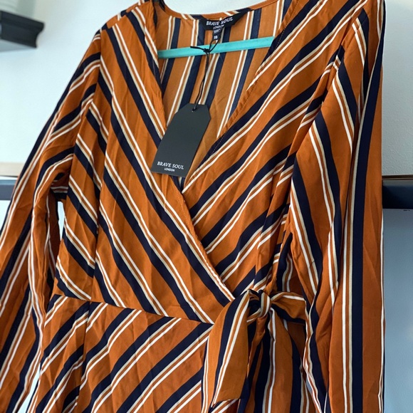 Brave Soul Wrap Dress - Picture 3 of 4